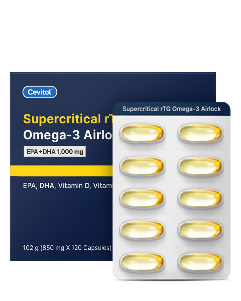 Cevitol Supercritical rTG Omega-3 Airlock